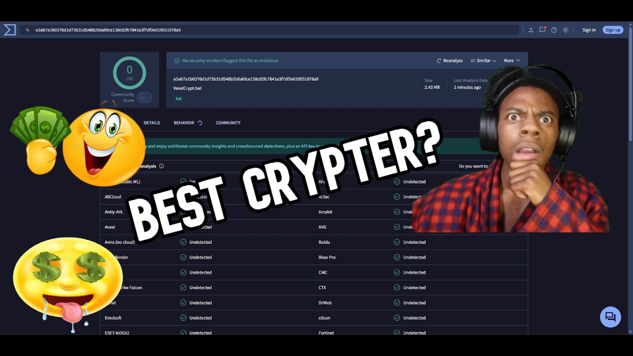 VexalCrypter - Showcase (FUD CRYPTER 2026)