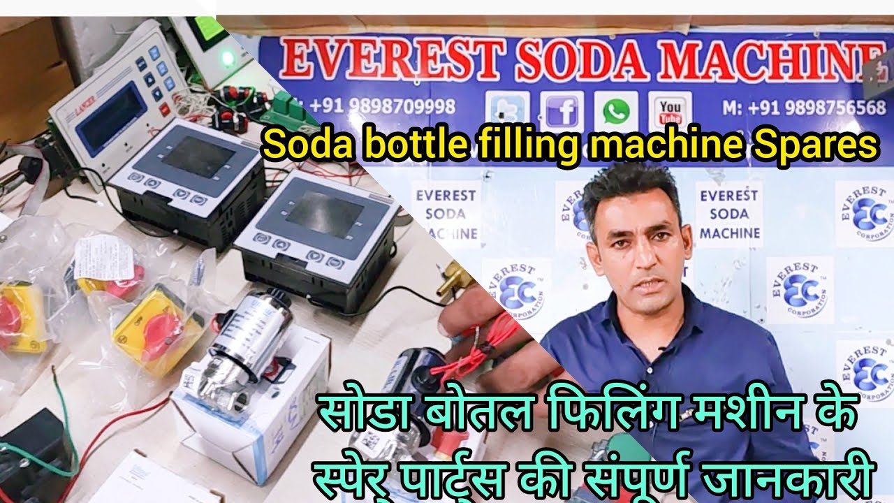 soda bottle filling machine spare parts / soda bottling Plant Spare parts  @Everest Corporation
