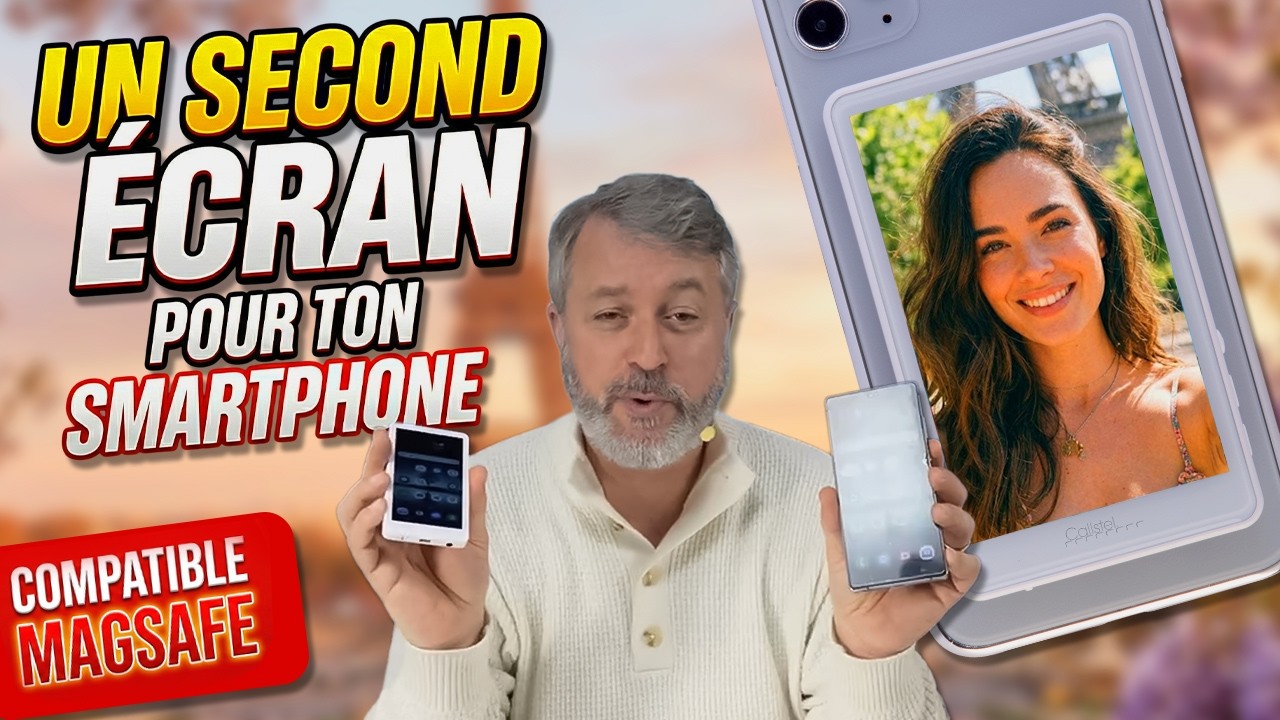 Une second écran sans fil pour ton smartphone ! Je teste et te fais une démonstration [PEARLTV.FR]