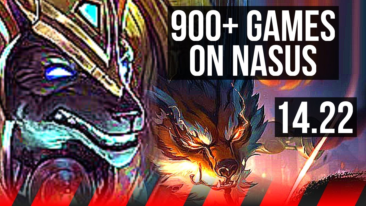 NASUS vs VOLIBEAR (TOP) | 900+ games | KR Master | 14.22