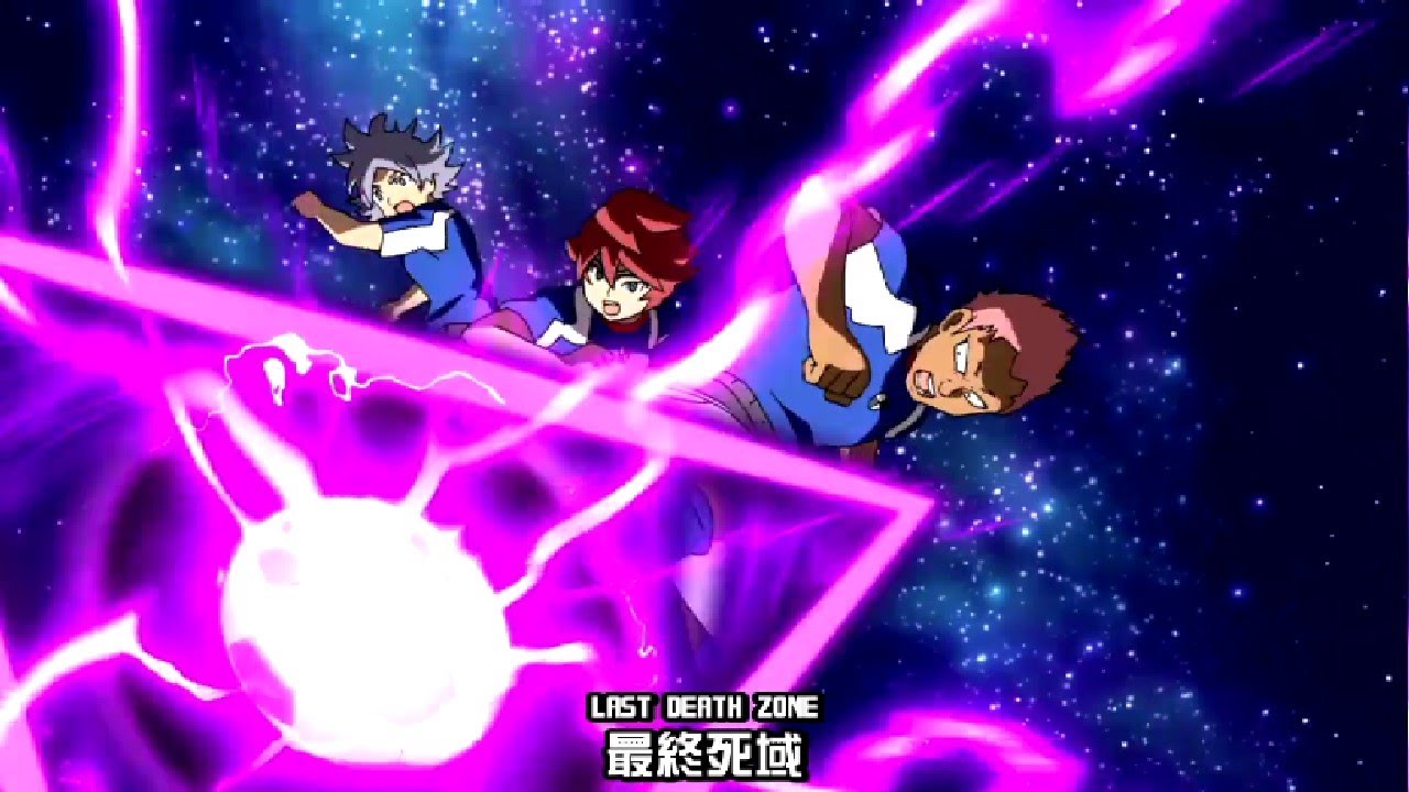 閃電十一人GO vs 紙箱戰機W-閃電爆裂 + 最終死域 + 炎燄龍卷DD