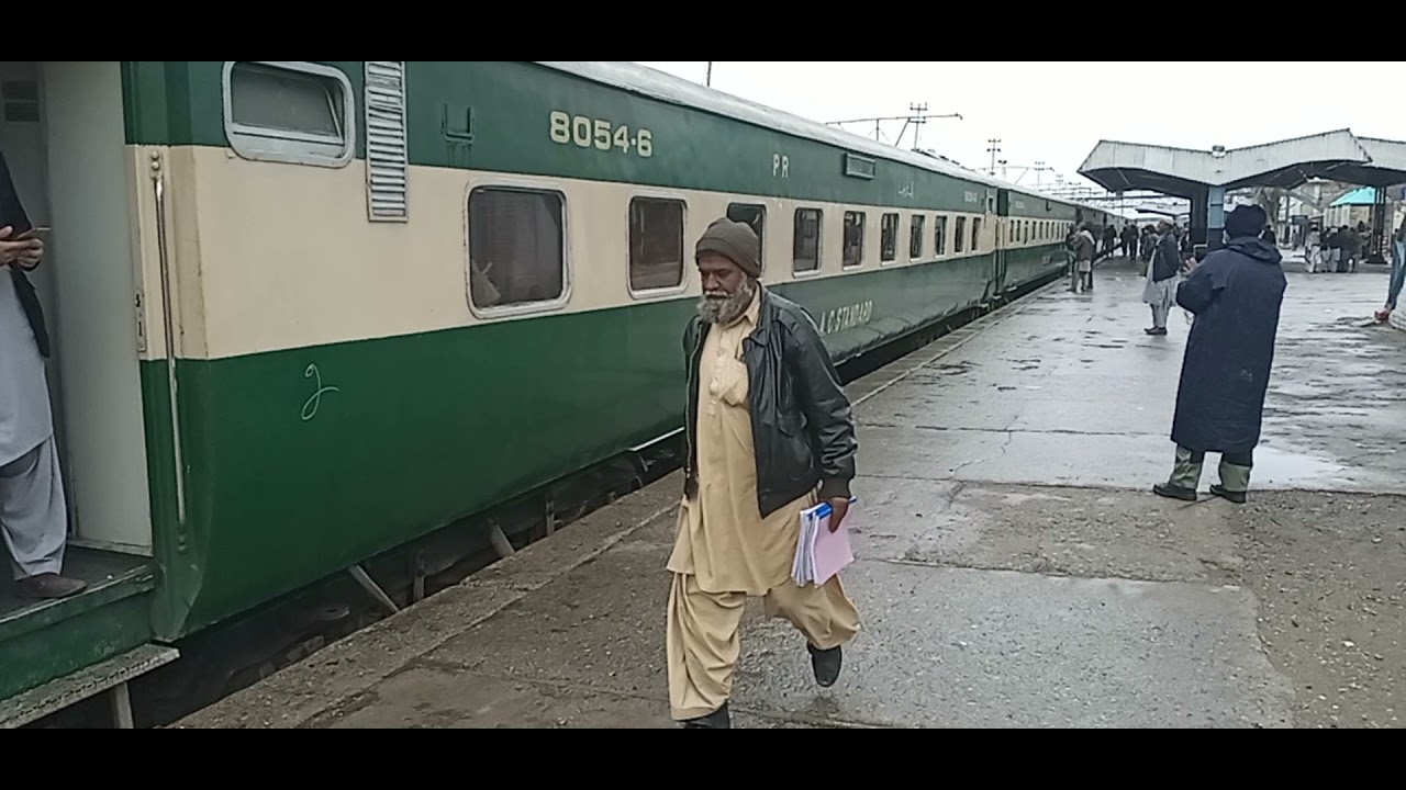 Quetta Railway station Bolan mail Train Dep 7 1 2022