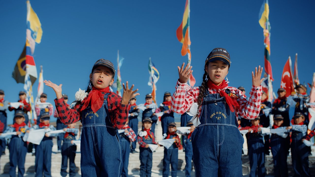 Coral Estudiantil 21 de Enero A - Acuarela Boliviana del Bicentenario