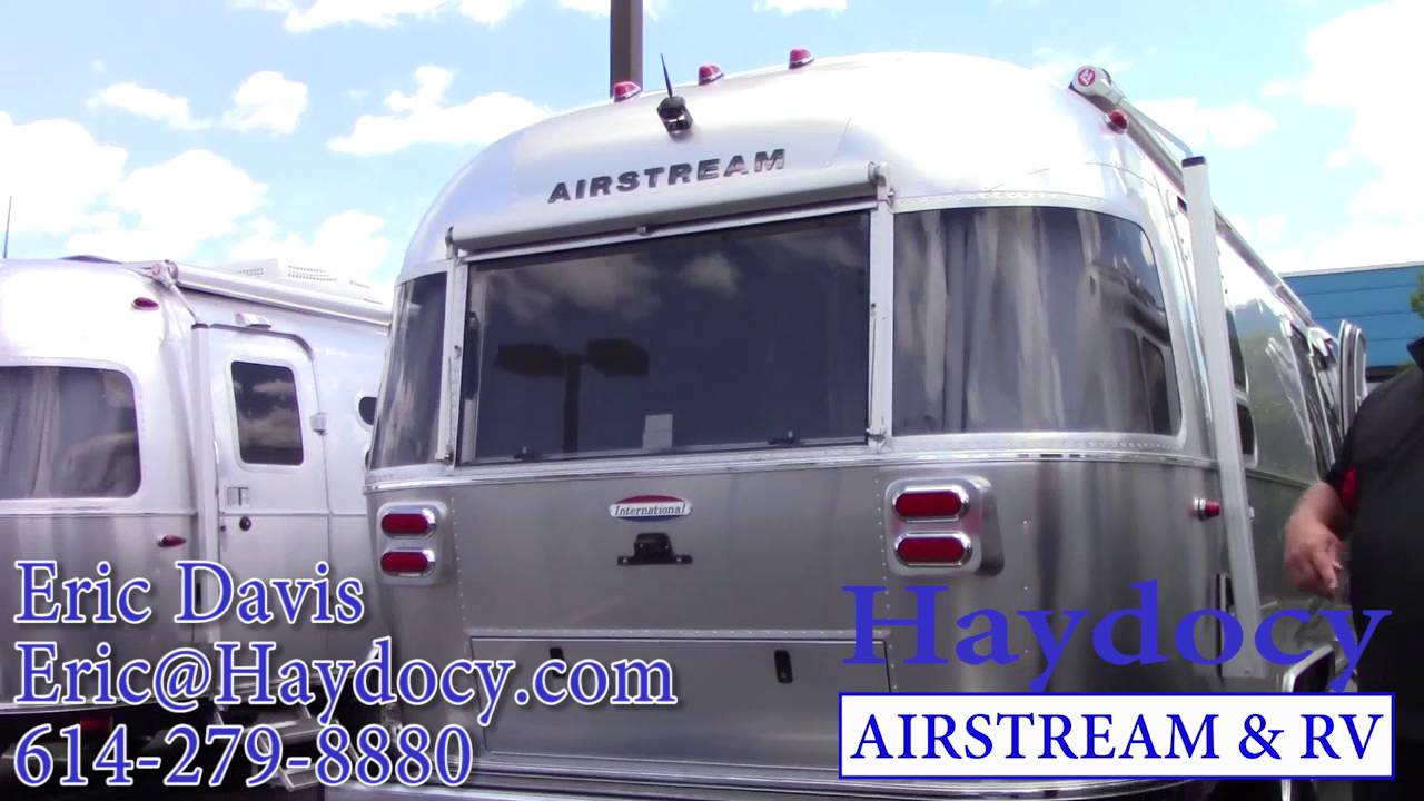2017 28ft airstream international serenity twin beds