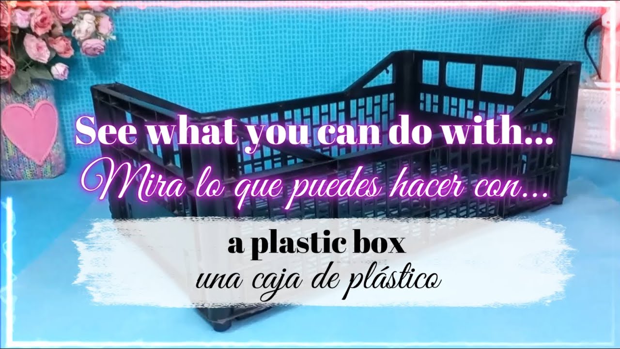 I Found a Genius Way to REUSE Plastic Boxes DIY