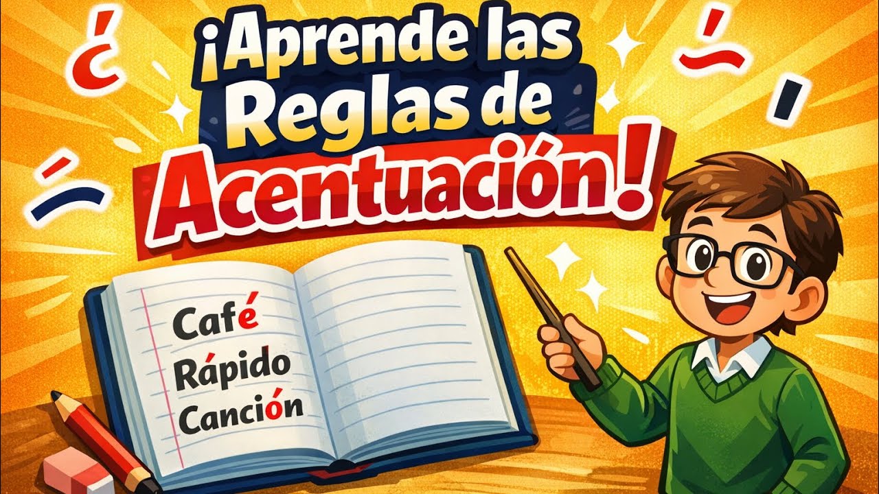 Aprende las Reglas de Acentuación en Español! ✅ Fácil y Rápido