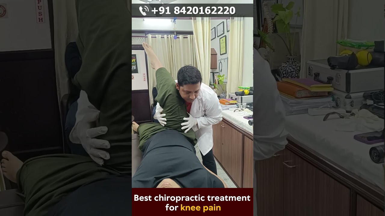 Instant knee pain relief by the best Chiropractic Adjustment in Kolkata. 