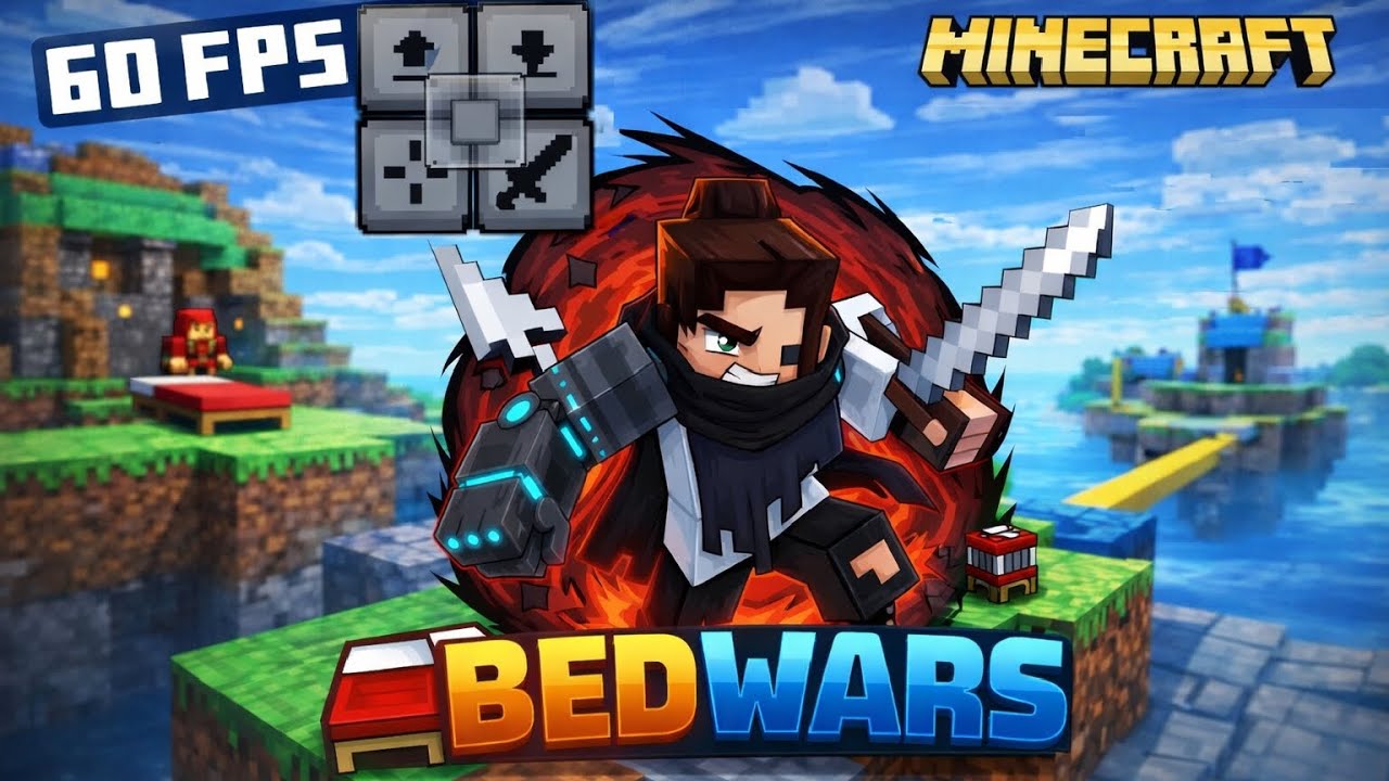 Destroying Everyone In Hive Bedwars || 60 FPS ||               @minecraft