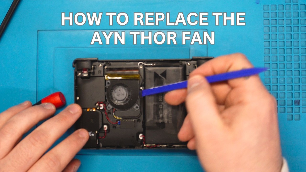 How to replace the AYN Thor fan 🛠️⚙️