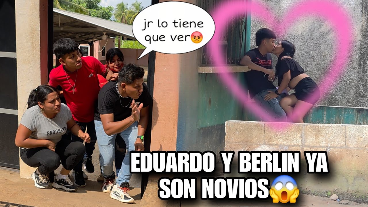 Encontramos A BERLIN Y EDUARDO Comiendoce A BES0S😍Todos Quedamos Impactad0s Al Verlos Muy Enamorado😱