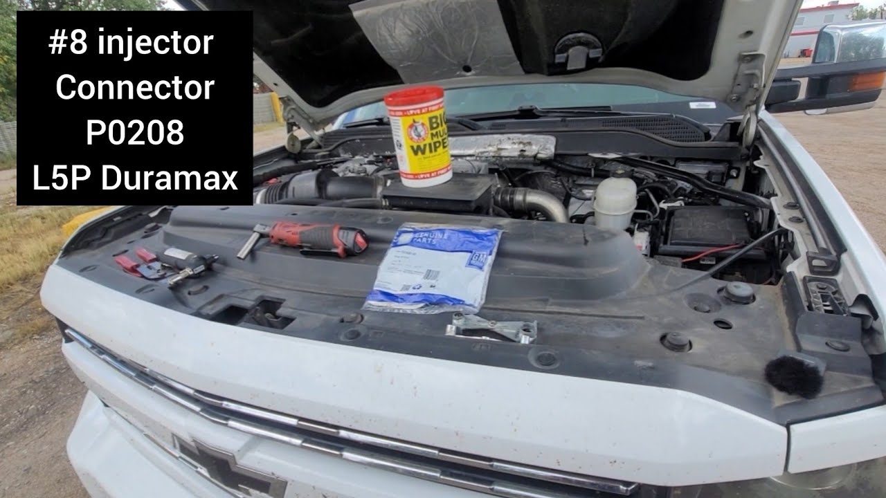 #8 injector connector on 2018 L5P Duramax