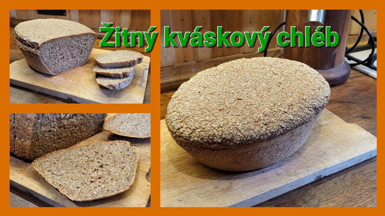 Žitný kváskový chleba