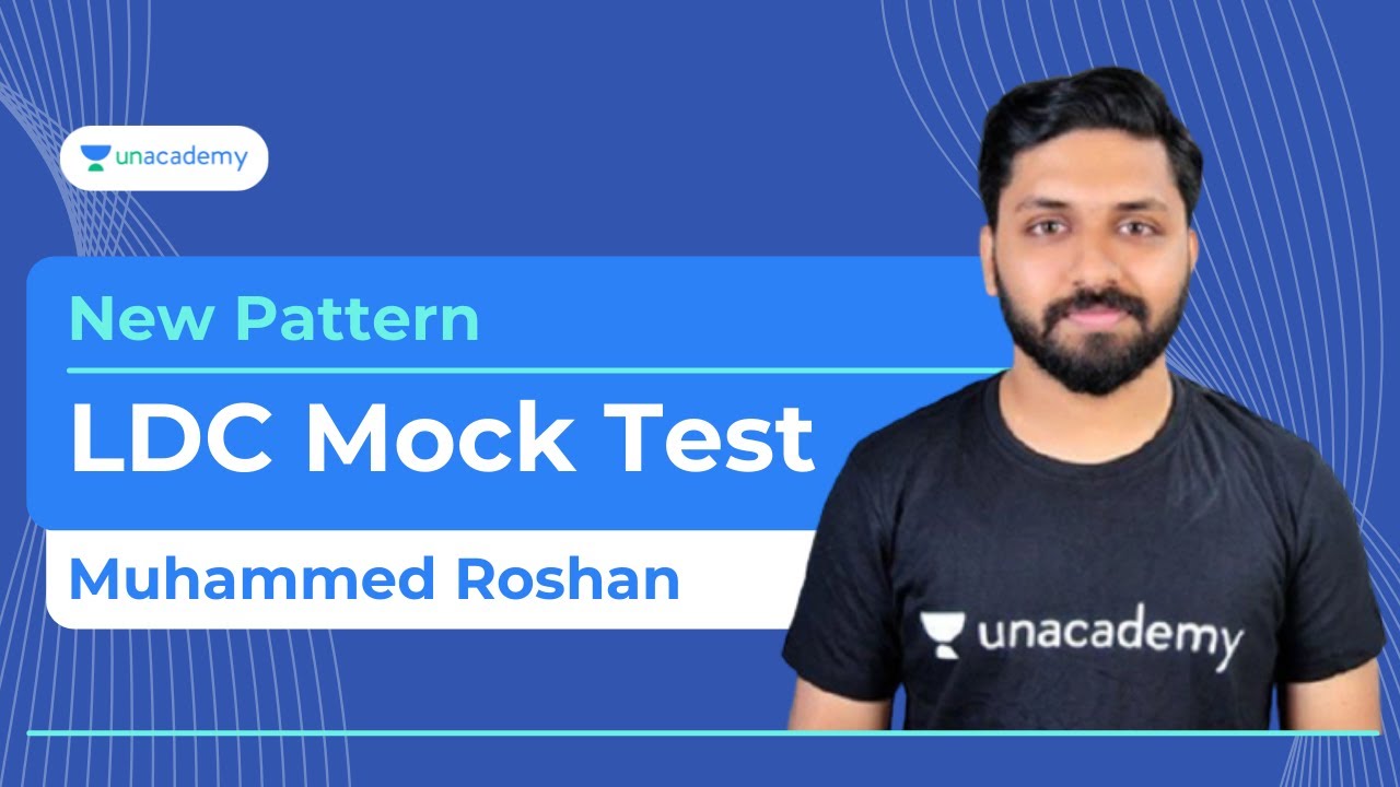 New Pattern, LDC Mock Test | Muhammed Roshan | LDC | Kerala PSC