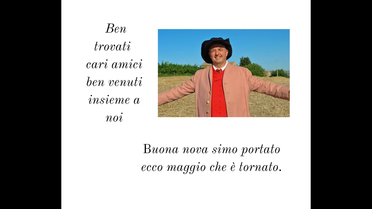 Il Cantamaggio dei Pistacoppi.