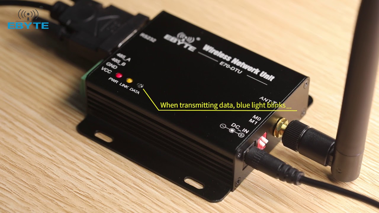 Ebyte E70 DTU Star Network Modem User guidance