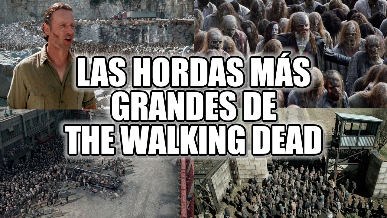 Las hordas m&aacute;s MASIVAS de The Walking Dead