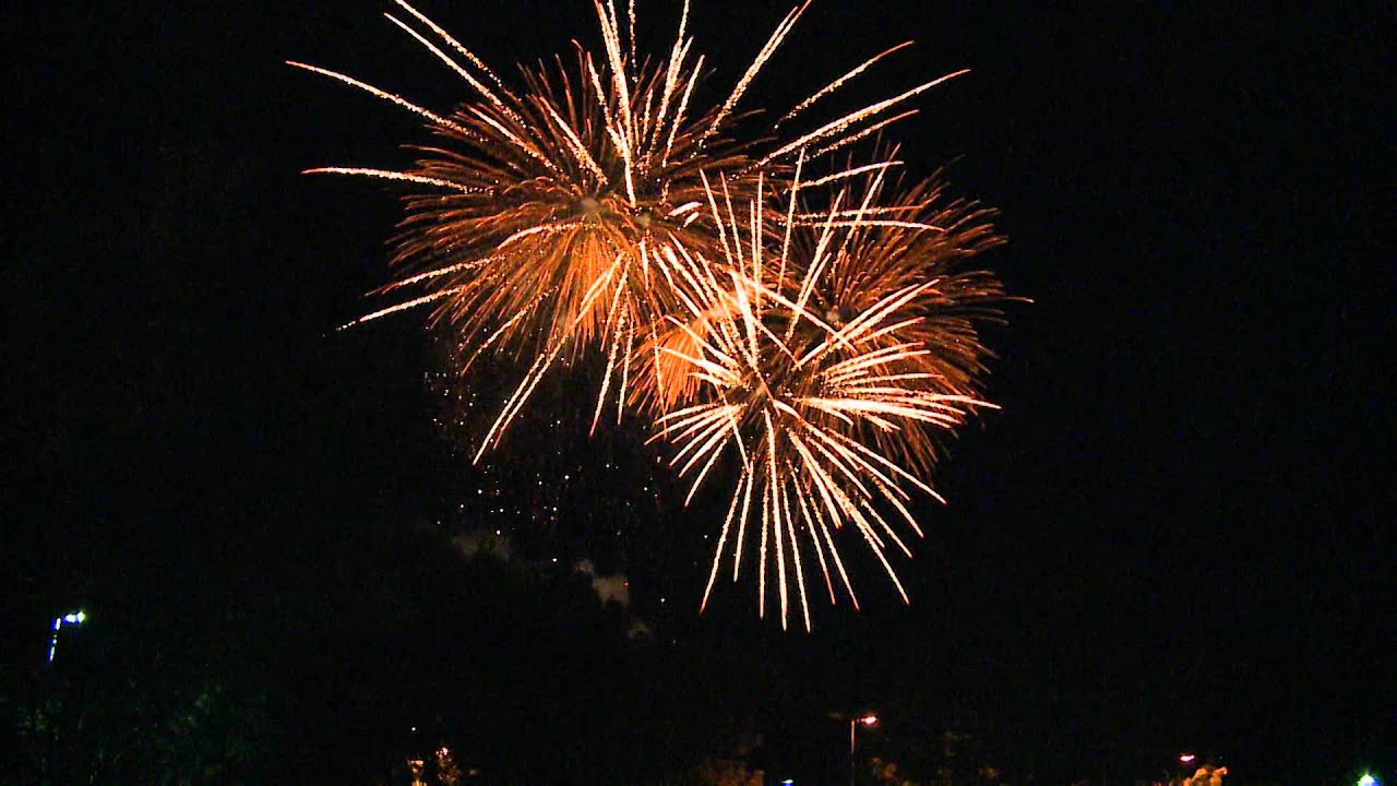 Feuerwerk Grenzlandfest Zwiesel 22.07.2012