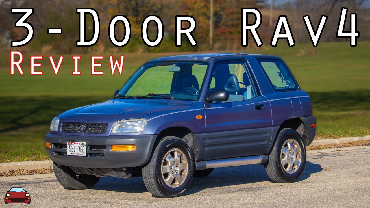 1996 Toyota RAV4 Review - A Weird 3-Door SUV!