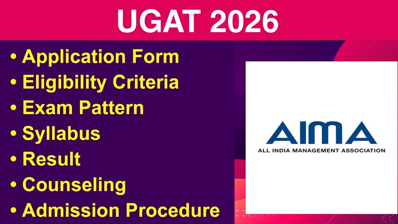 UGAT 2026 - Eligibility Criteria, Exam Date, Application form, Syllabus, Counseling