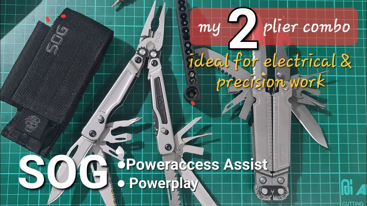 SOG Poweraccess Assist & Powerplay feature (2022) my 2 plier combo series @ericcantocorner4517
