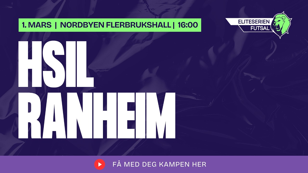 Eliteserien: HSIL - Ranheim