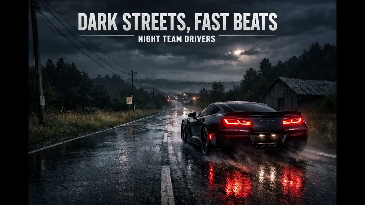 Night Team Drivers - Dark Streets, Fast Beats I Best car music
