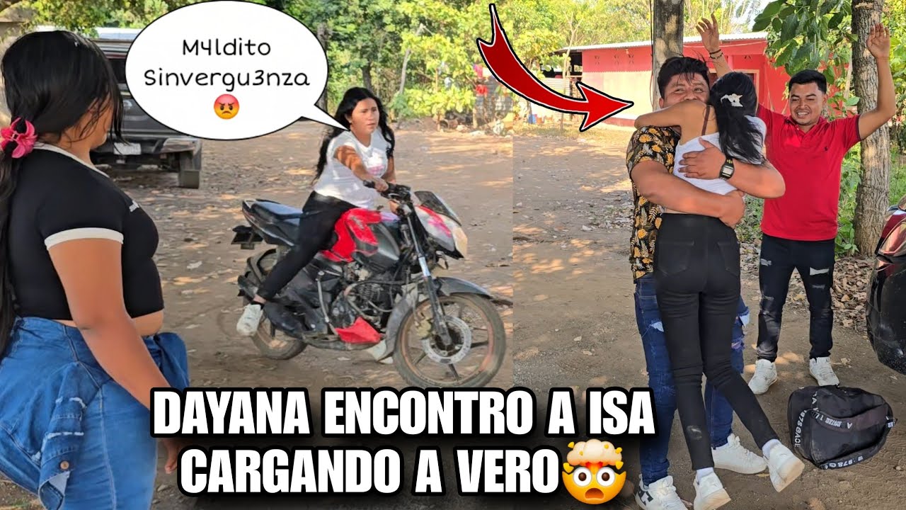 ISA Lloro De Felicidad Al Ver A VERO De Regreso😭🥰En La Car4 De DAYANA La Cargo😱