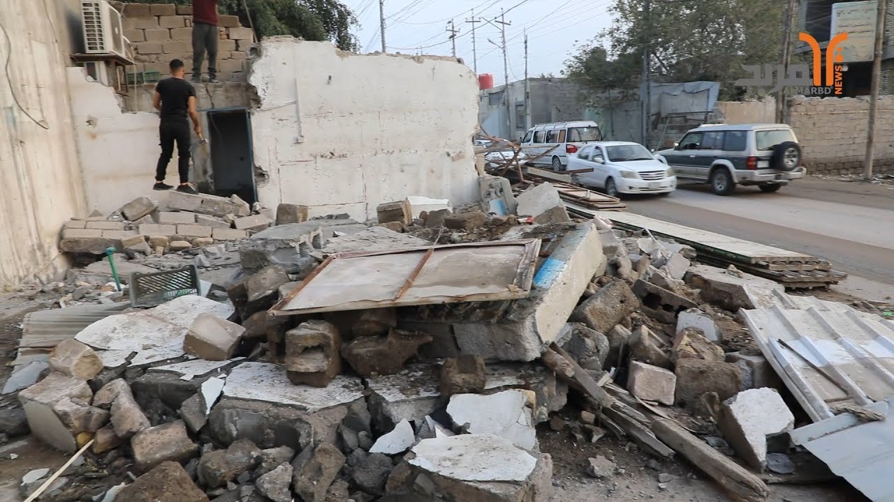 مواطنون: باشرنا برفع التجاوز لتوسيع طريق السراجي - ابي الخصيب #المربد