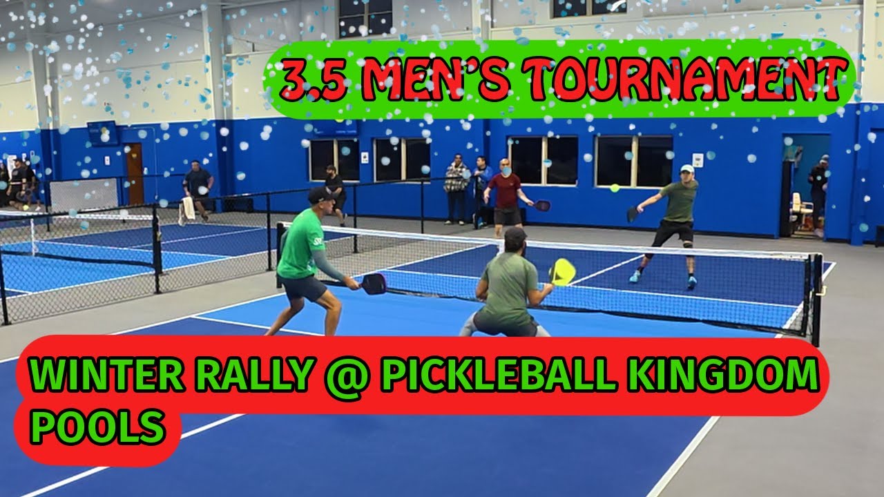 3.5+ Men's Doubles Tournament - Winter Rally - Pools