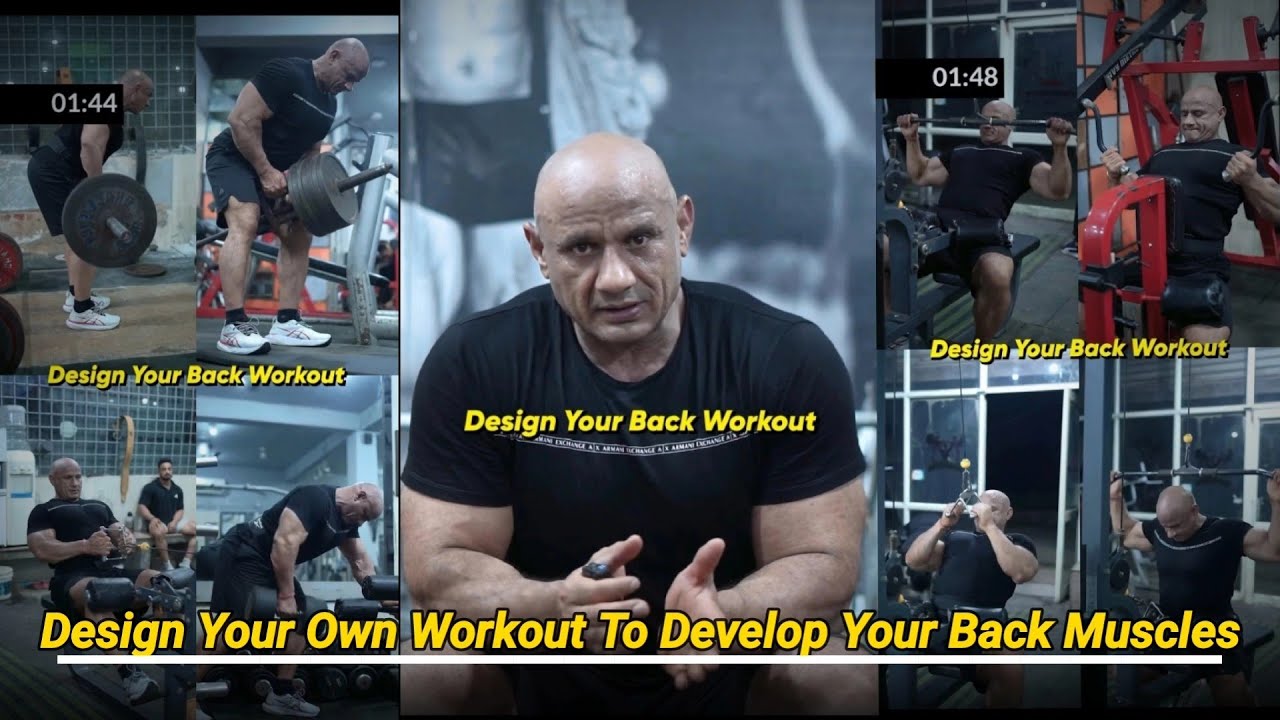 Design Your Own Workout To Develop Your Back Muscles | Best exercises for Back | Mukesh Gahlot