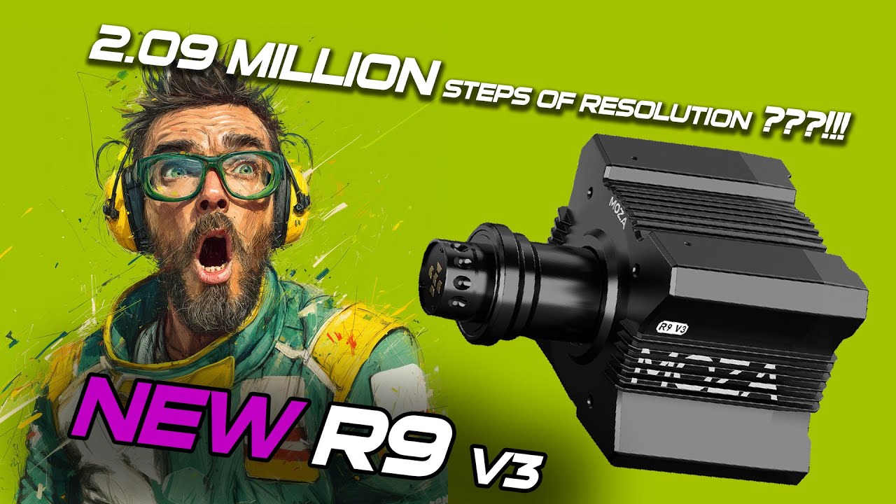 Moza R9 V3 Wheelbase !! Really THAT MUCH BETTER ???