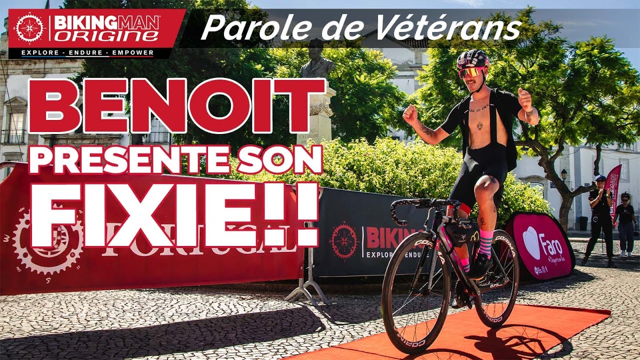 Vélo FIXIE sur le BikingMan - le single speed de Benoit Bigot