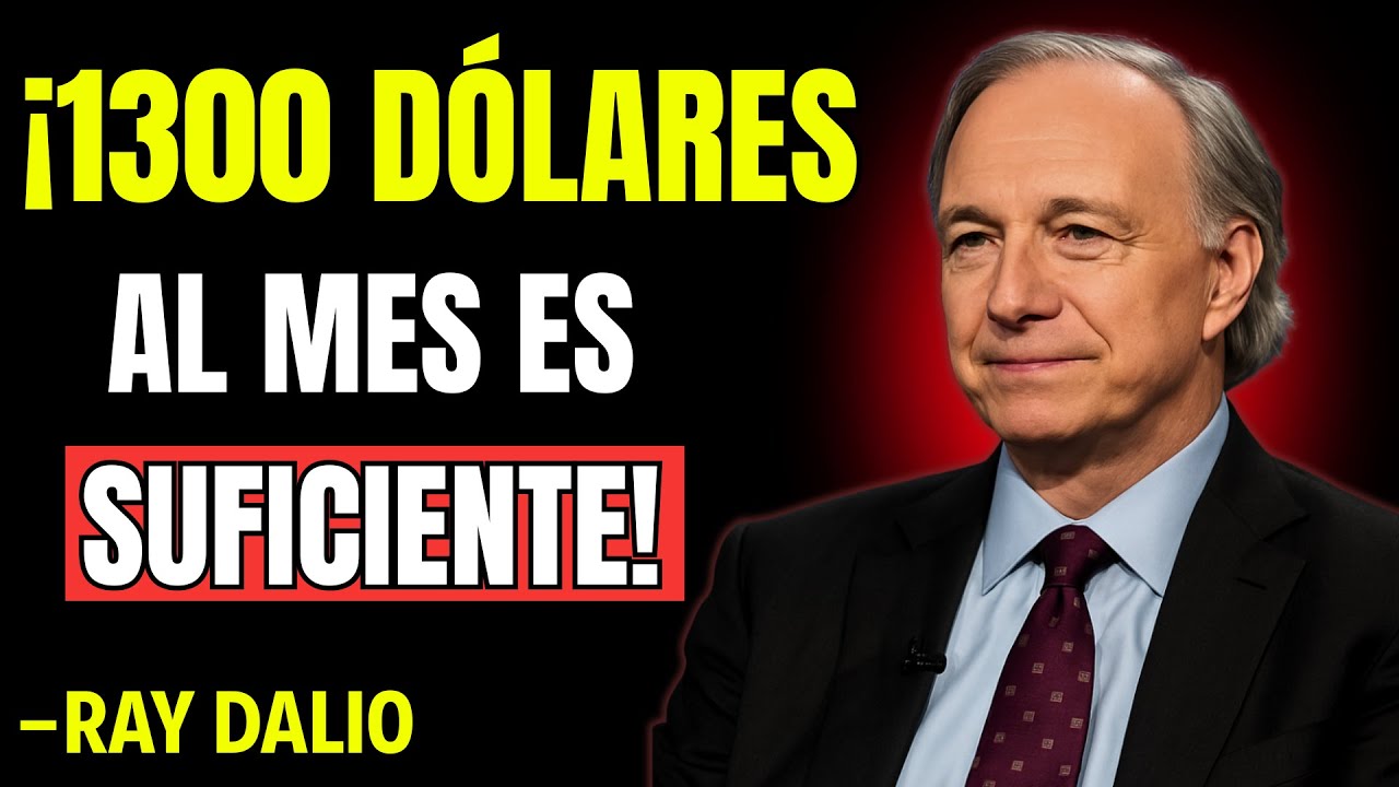 Ray Dalio: Cómo conseguir una RIQUEZA inmensa con un salario bajo (de limpiador a MILLONARIO)
