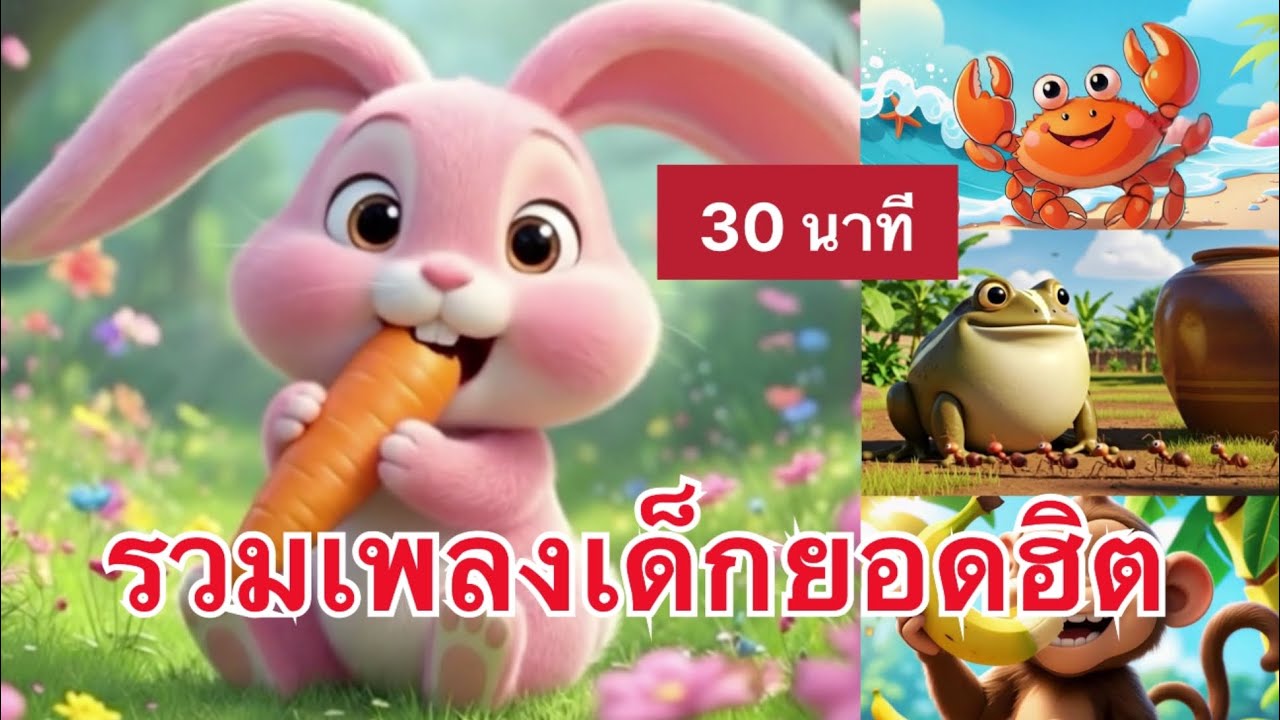 เพลงเด็กยอดฮิต ฟังสบายๆ 30 ￼นาที ￼￼| เพลงอนุบาล สนุกๆ ปีใหม่ | TinyMelody