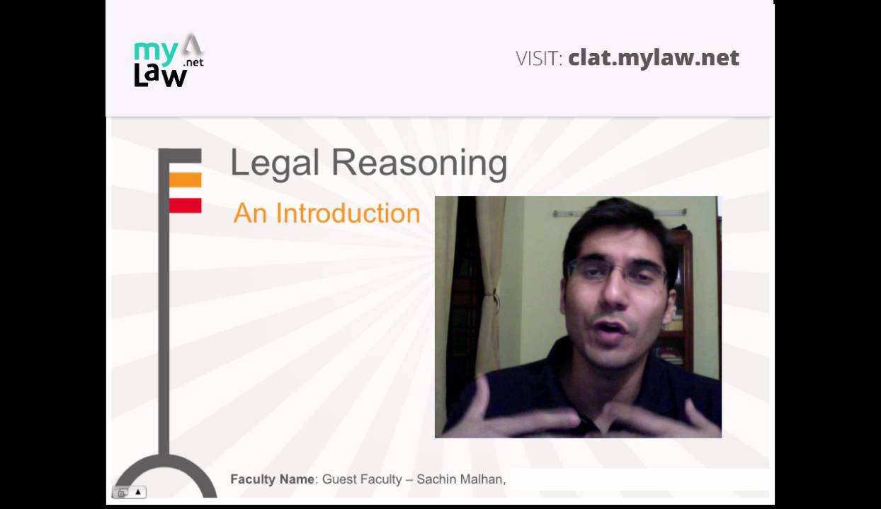 Introduction to Legal Reasoning - Part 1