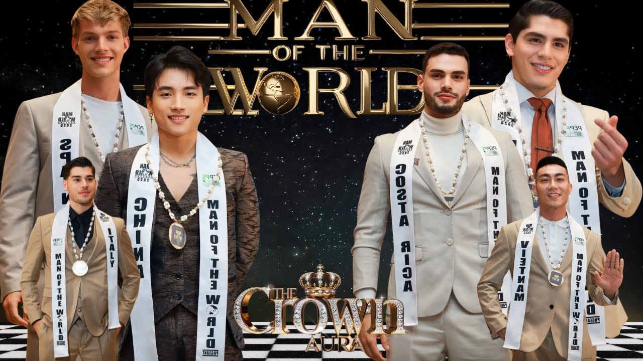 Man of the World 2025 Sashing Ceremony