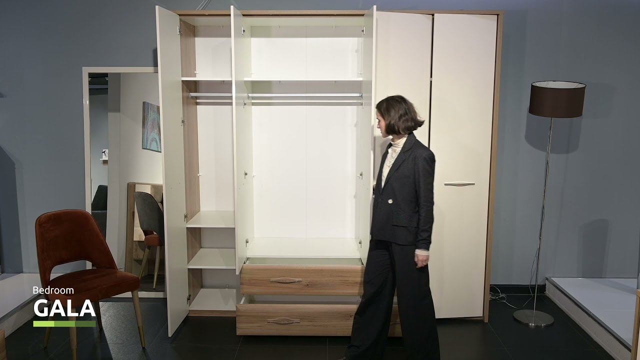 JELA | Modularni plakar spavaće sobe GALA | Modular wardrobe bedroom GALA