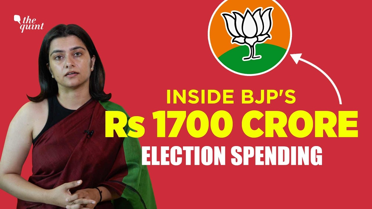 Inside BJP&rsquo;s Record-Breaking ₹1,700 Crore Election Spend: What Voters Need to Know | The Quint