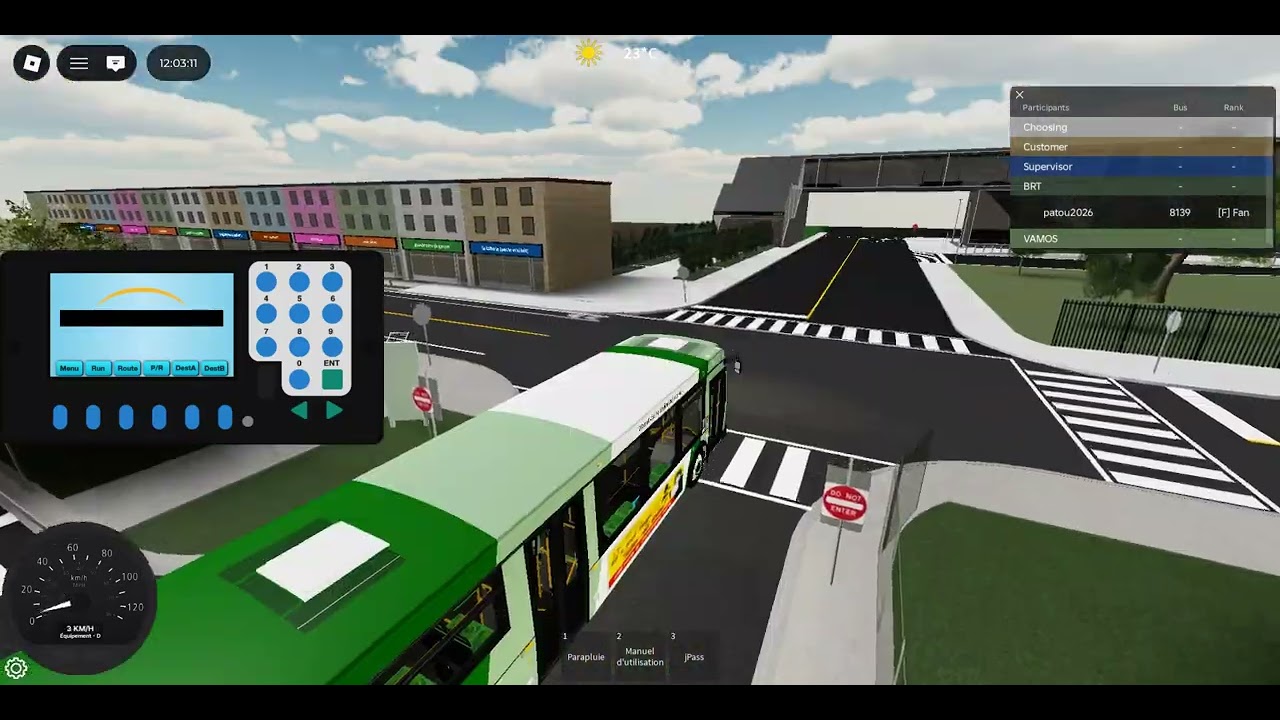 Roblox Simulateur de bus VAMOS: Baritone Region @Skinflec @SkyOfTheUniverse 2010 ORION VII NG