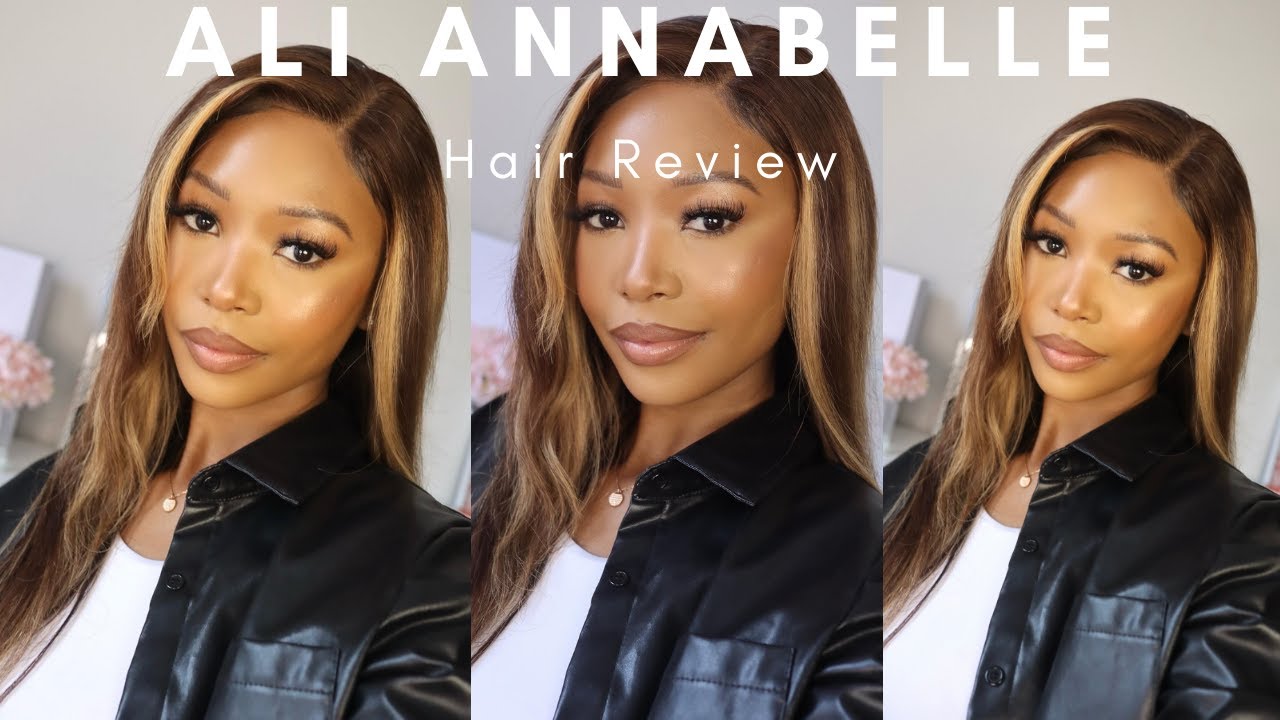 How to install a 4x4 closure wig with some baby hair ft Ali Annabelle