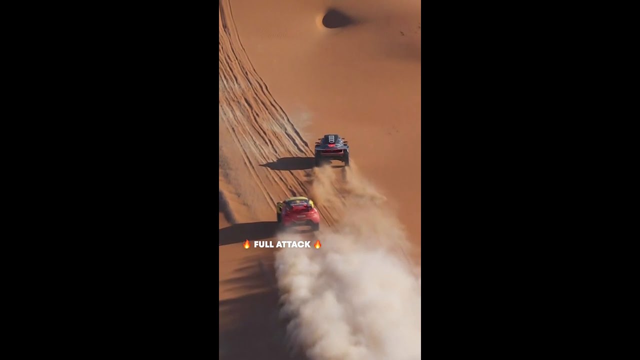 Sebastien Loeb Full Attack at the Dakar Rally 😤