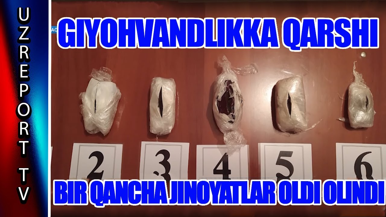 Giyohvand moddalar savdosi bilan bog‘liq bir qancha jinoyatlar oldi olindi