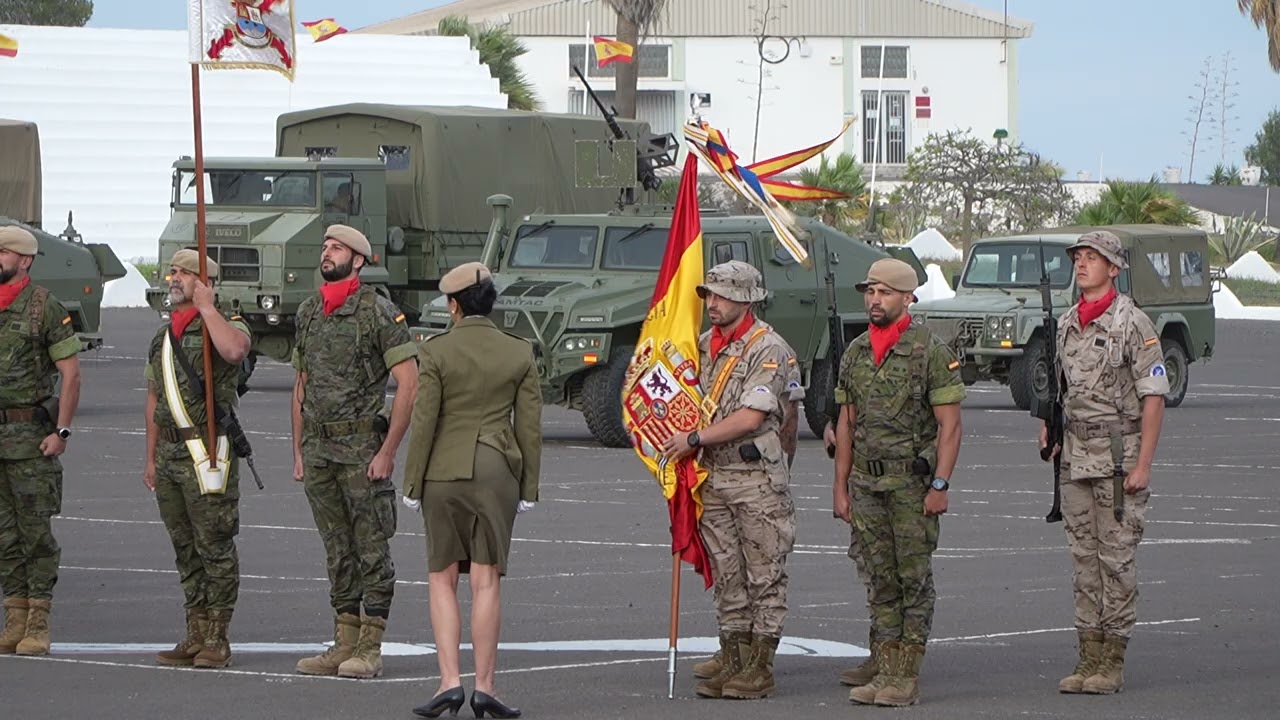 INFANTERÍA 49 - 2024.05.09 - CONTINGENTE DESTINO IRAK - T.G. DON JULIO SALOM - TENERIFE - ESPAÑA