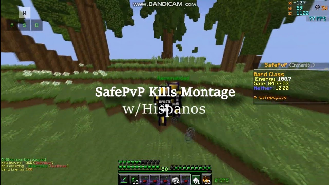 [HCF] Kills Montage w/Hispanos | SafePvP #52