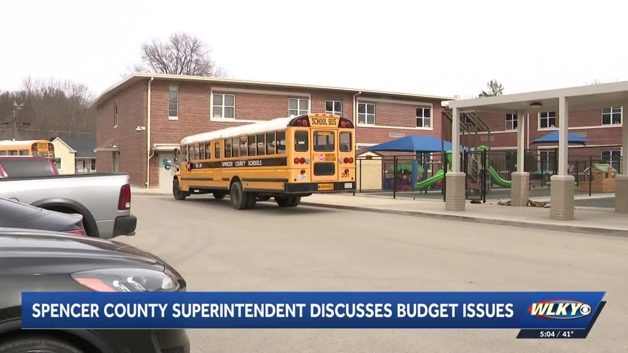 Spencer County Schools superintendent discusses budget issues