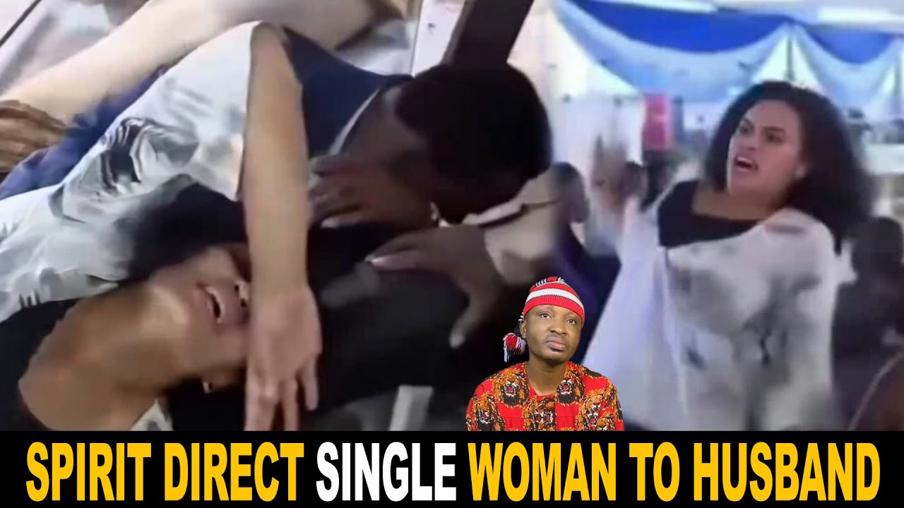 South African Pastor Lay Hands And Spirit Direct Single Sister To Husband In Church