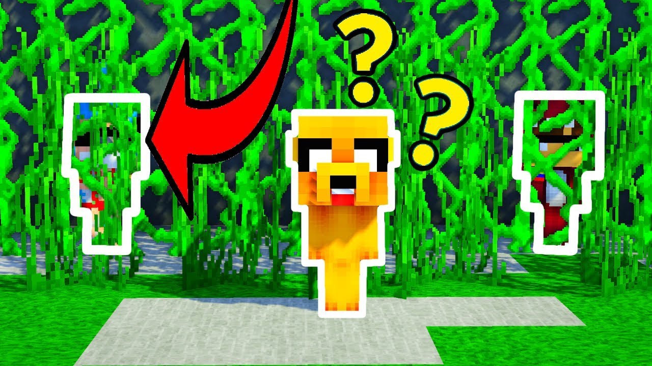 😂 NO PUEDEN ENCONTRARNOS EN EL ESCONDITE DEFINITIVO DE MINECRAFT 😆