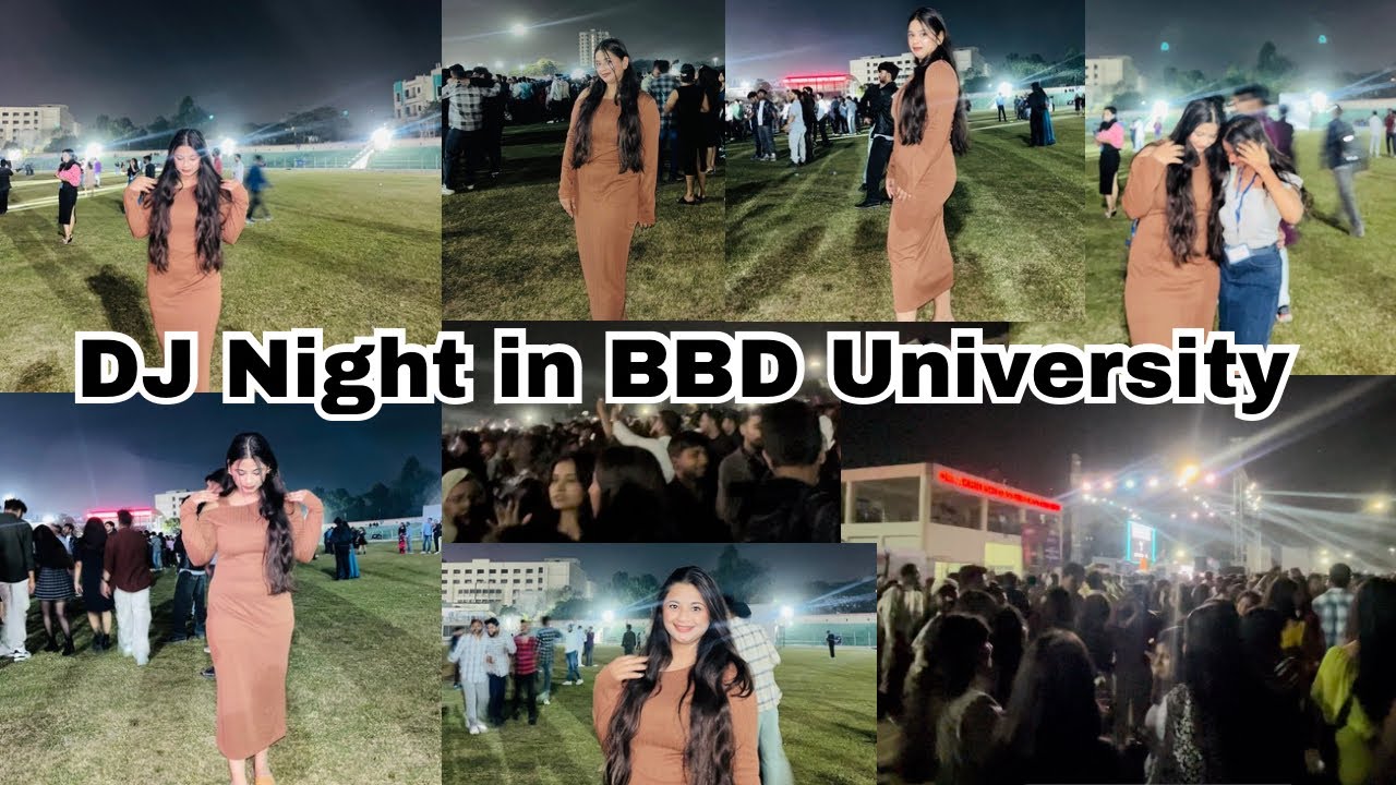 |BBD DJ Night vlog|UTKARSH 2025|Fees submission for 3rd semester|