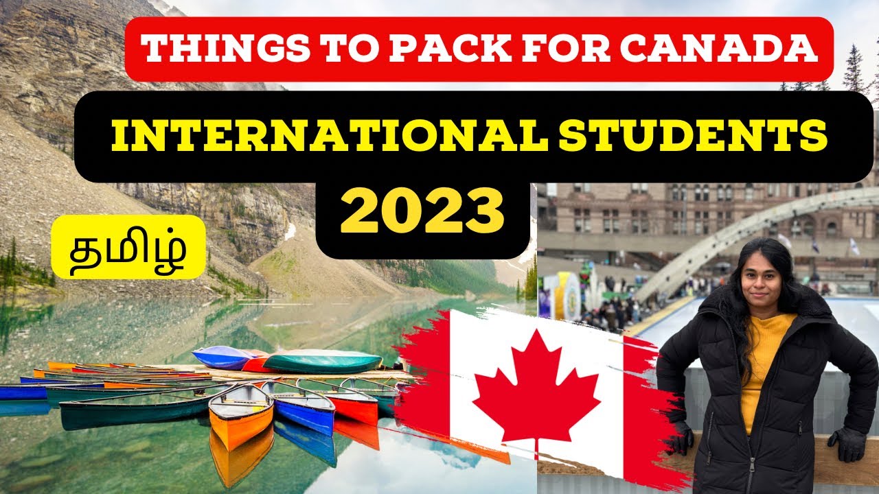 💥THINGS TO PACK FOR CANADA AS INTERNATIONAL STUDENT 2023 IN TAMIL🇨🇦PACKING FROM INDIA TO CANADA📦