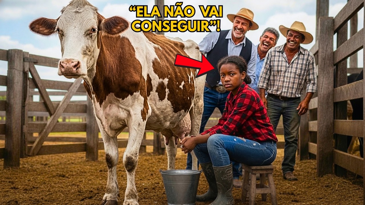 A MELHOR VACA do FAZENDEIRO parou de dar LEITE e emagrecia… até a FILHA do CASEIRO revelar o MOTIVO